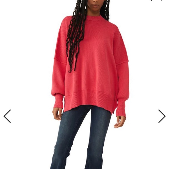 Free People Easy Street Tunic in Strawberry Spritz - Picture 9 of 15